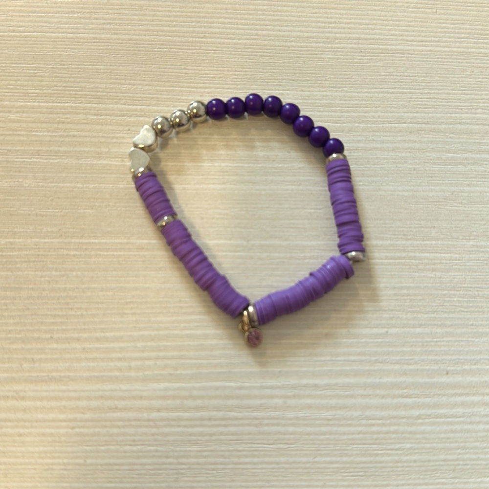 Purple bracelet